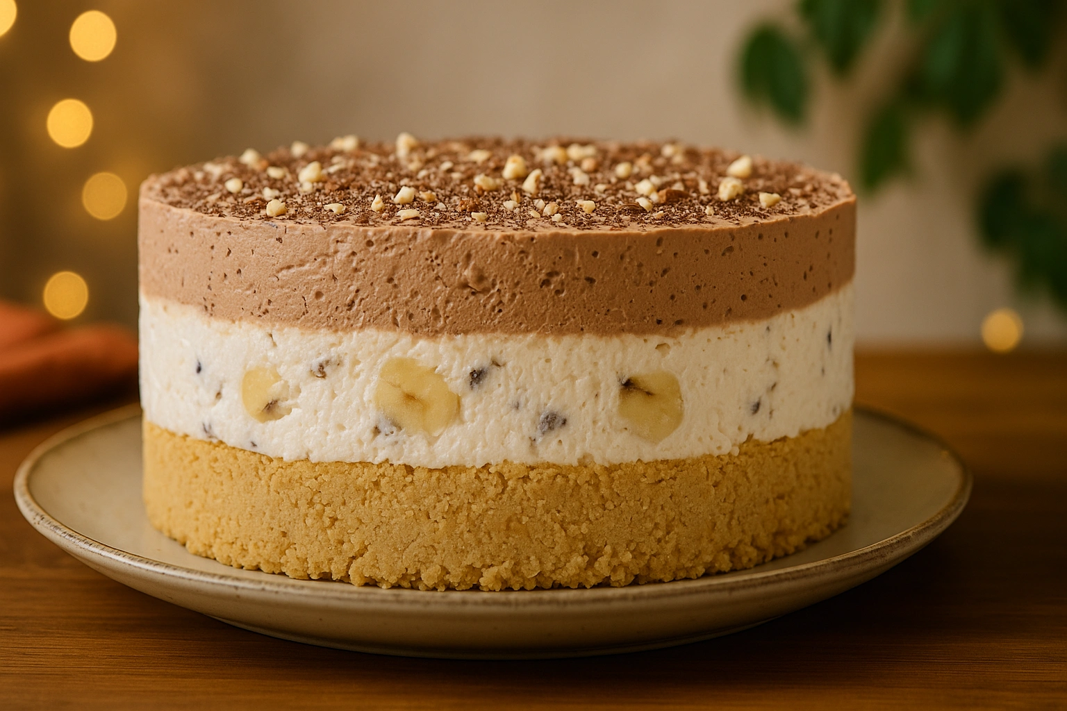 Torta sa krem bananicama – Lagani recept za desert bez pečenja