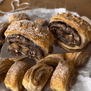 Nutella Banana pecivo recept