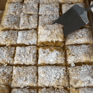 Recept za Jabuka puding lisnate kockice