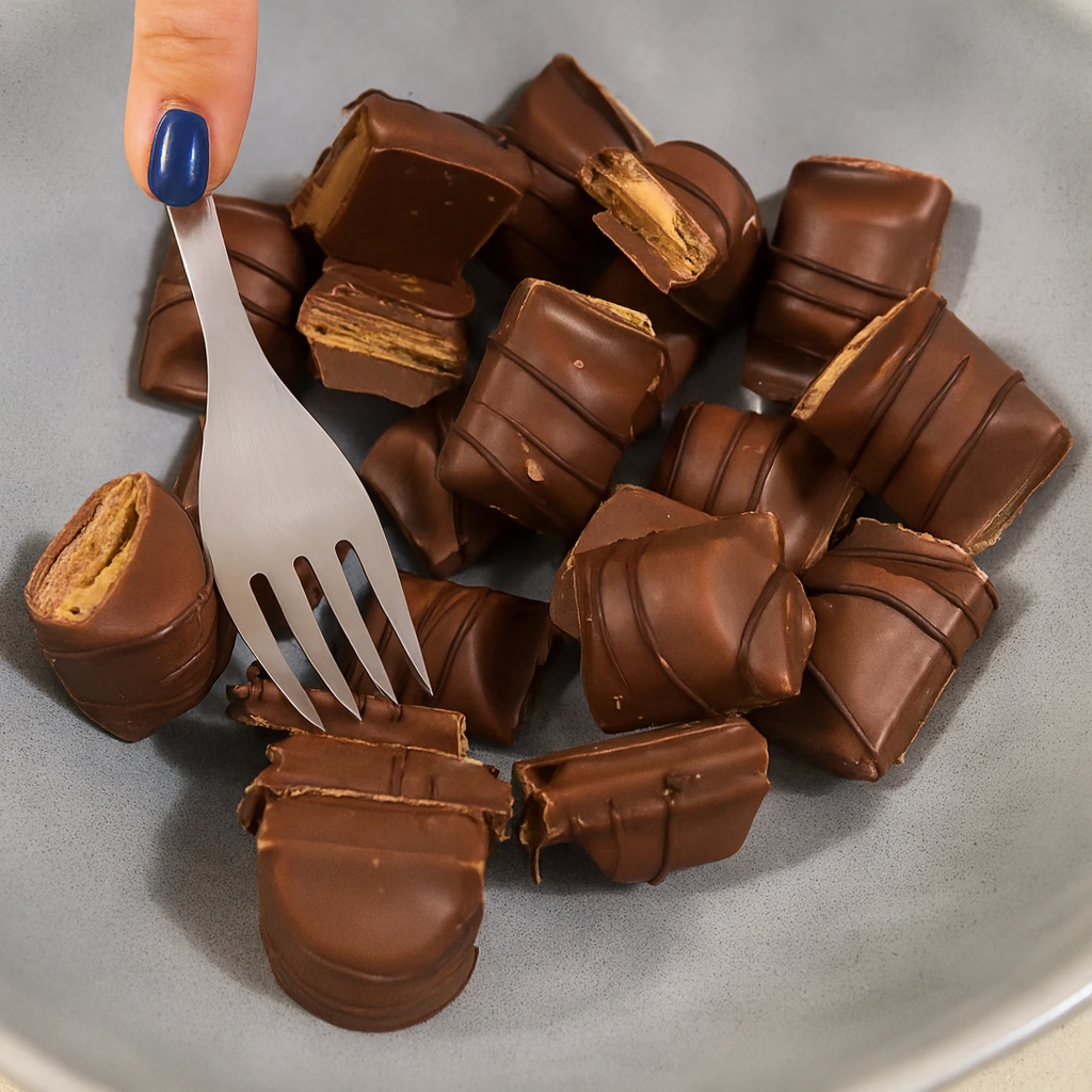 Priprema Kinder Bueno čokoladica