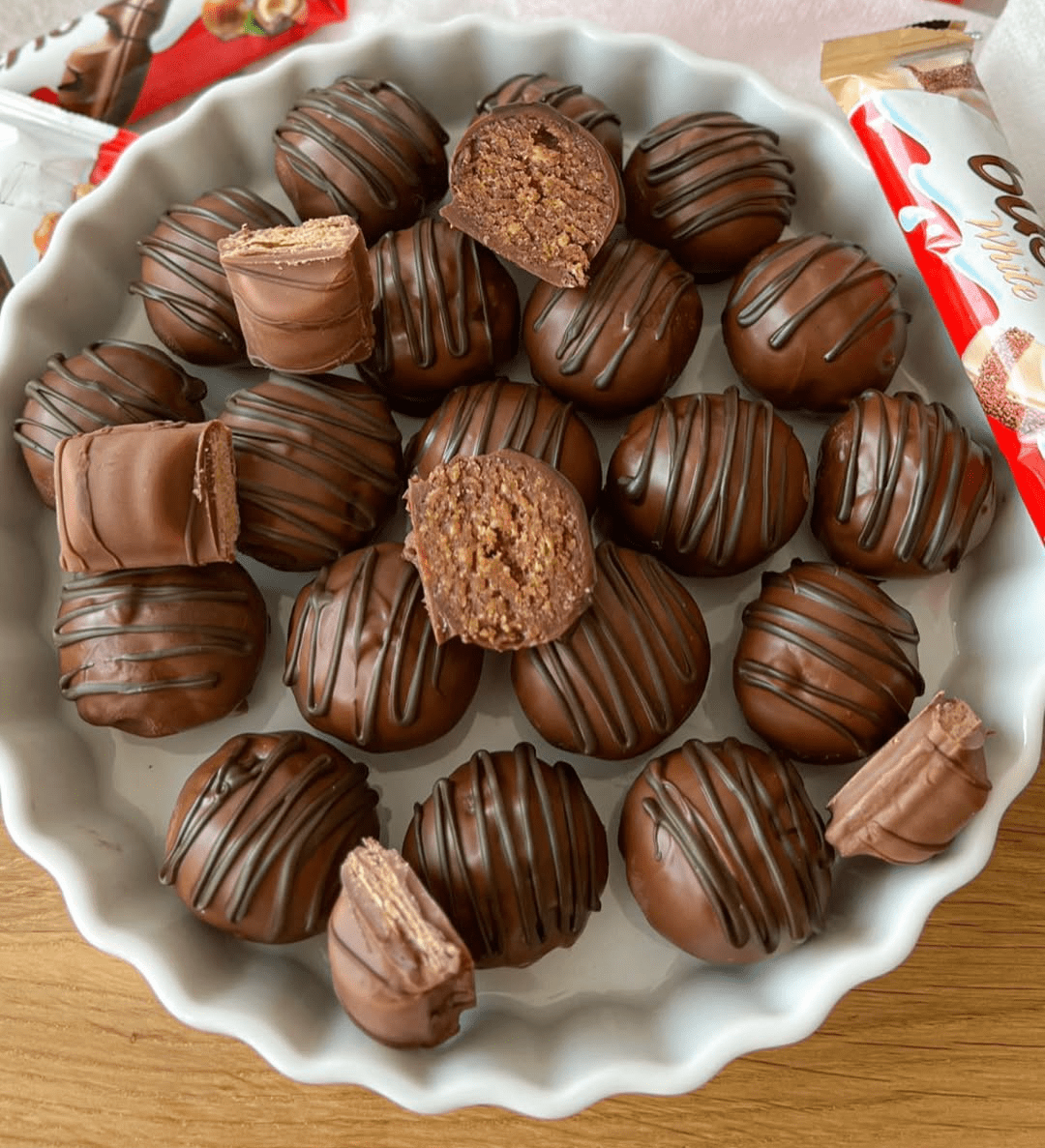 Kinder Bueno kuglice: Brzi recept za neodoljive kuglice bez pečenja