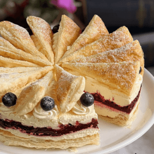 Vanilija torta sa šumskim voćem recept