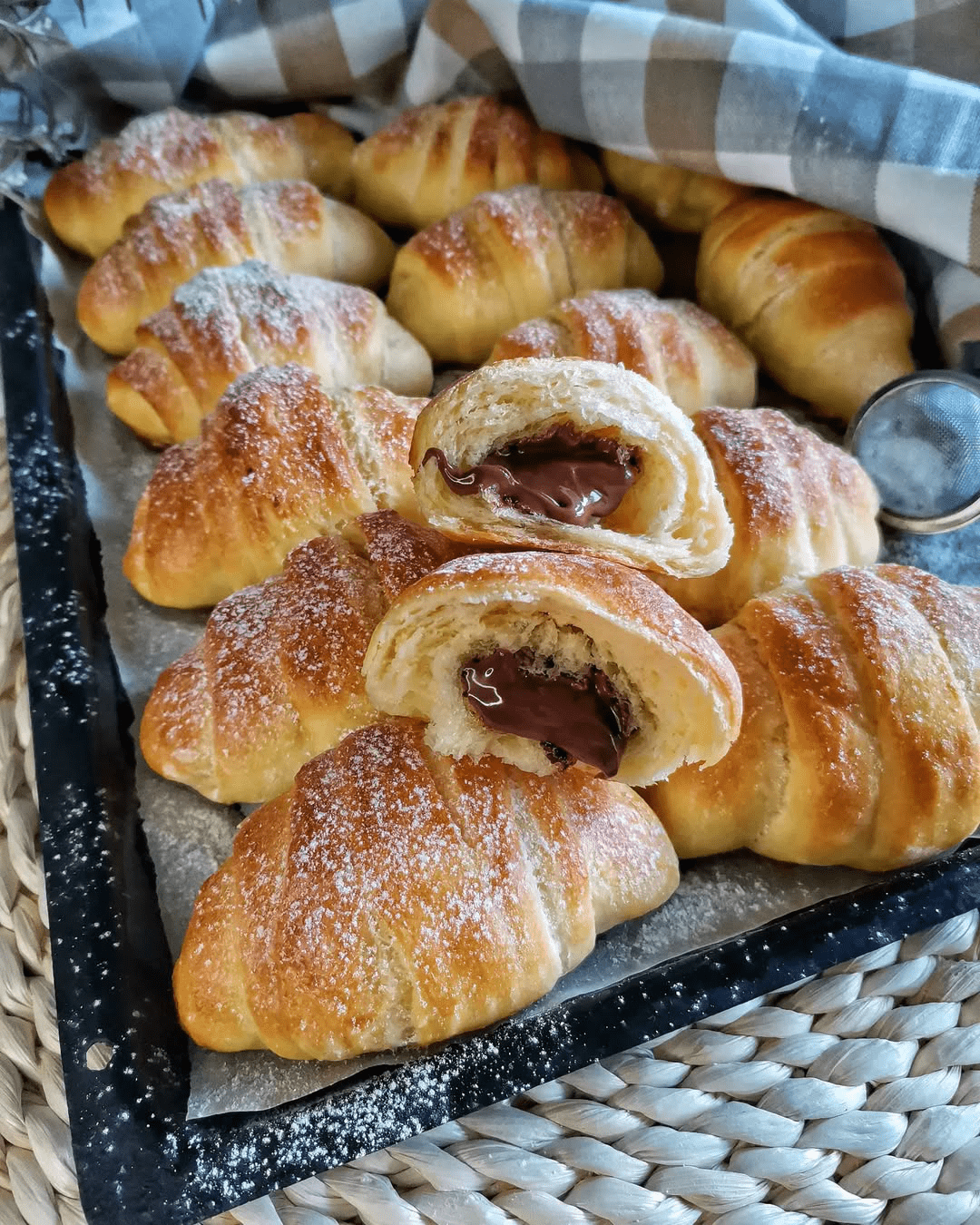 Kiflice sa kremom – Mekane i sočne