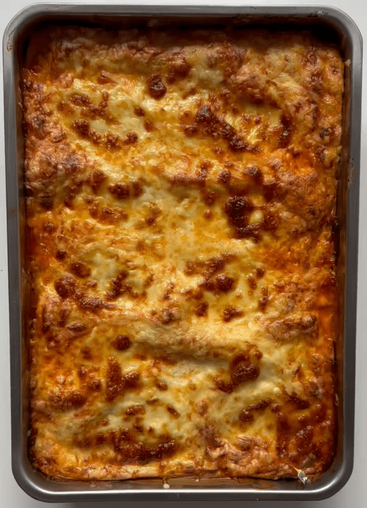 Lazanje sa bolonjez i bešamel sosom