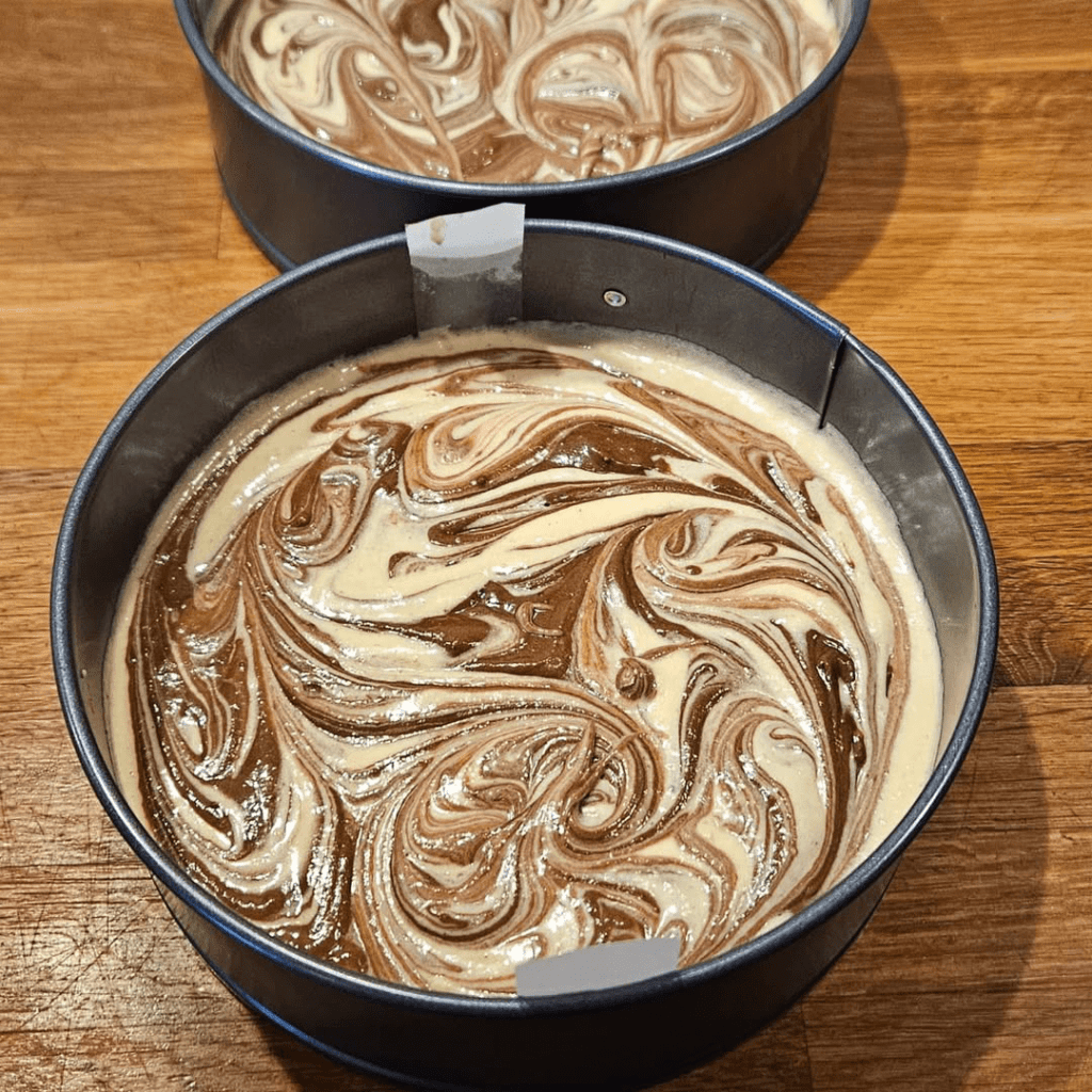 Spremanje mramorne torte