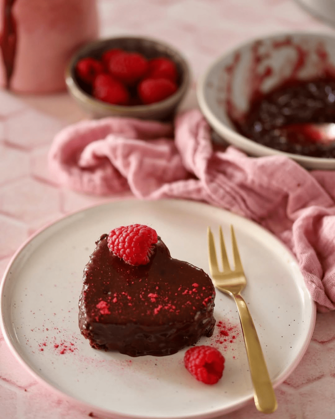 Čokoladna srca s malinama – Savršen recept za Valentinovo