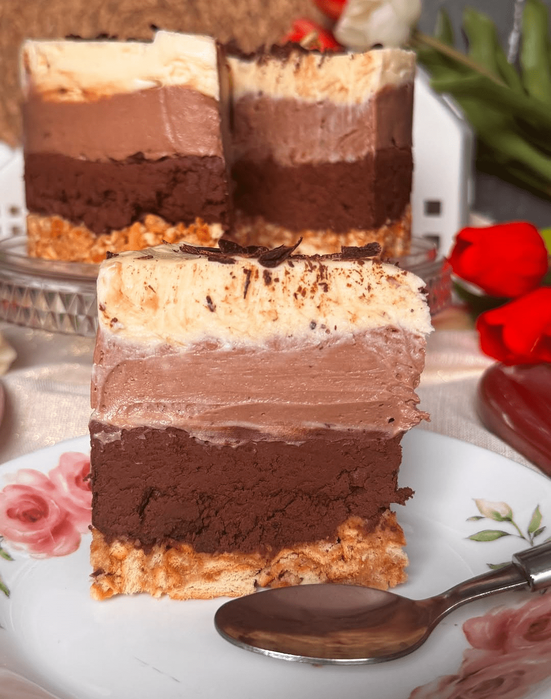 Tri vrste čokolade torta
