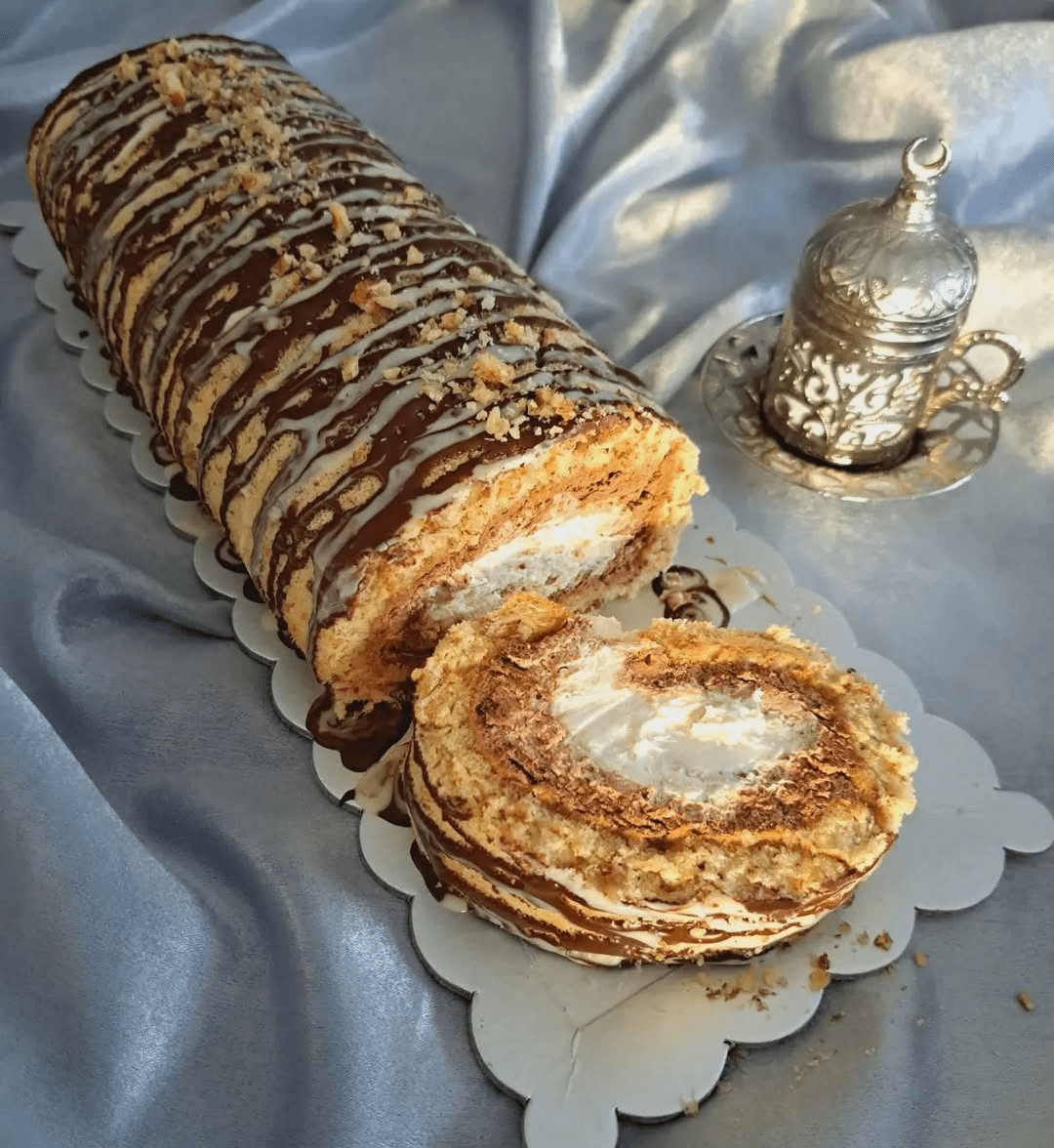 Rolat Tri Vrste Čokolade – Kremasti Desert Koji Ćete Obožavati!