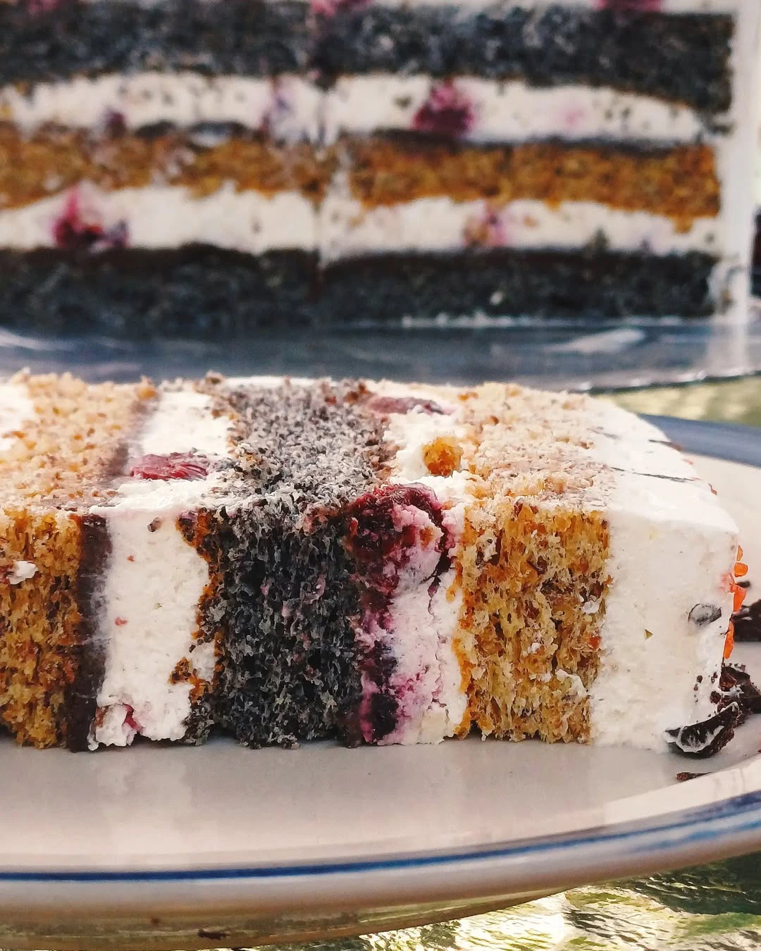 Pijana Simfonija: Luksuzna torta sa bademima, makom i čokoladom