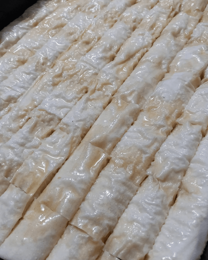 posne baklavice priprema