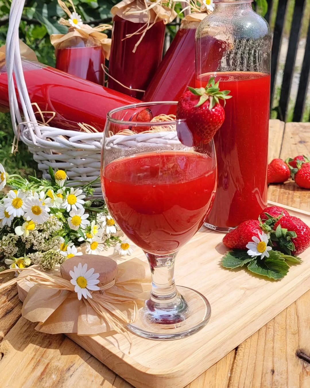 Gusti sok od jagoda – Recept za voćni napitak bez konzervansa
