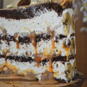 karamel torta sa bananama