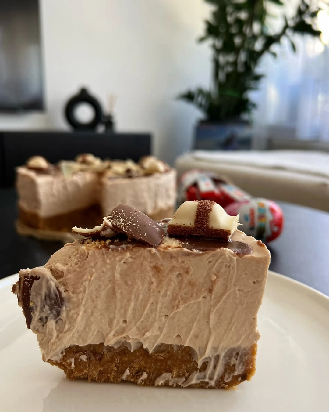 Kinder Cheesecake s Kinder Bueno Čokoladicama