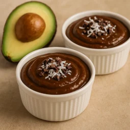 avokado puding desert bez pečenja