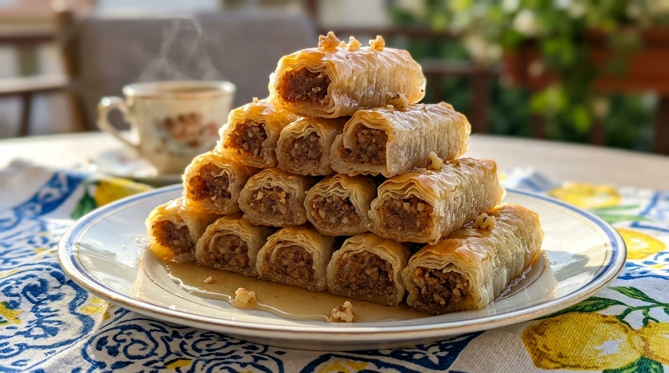Baklava s plazma keksom i orasima