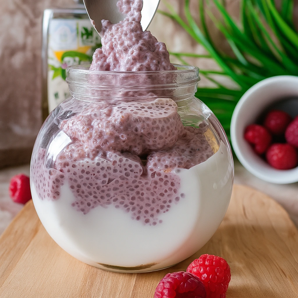 Malina chia puding – brz, zdrav i osvježavajući doručak