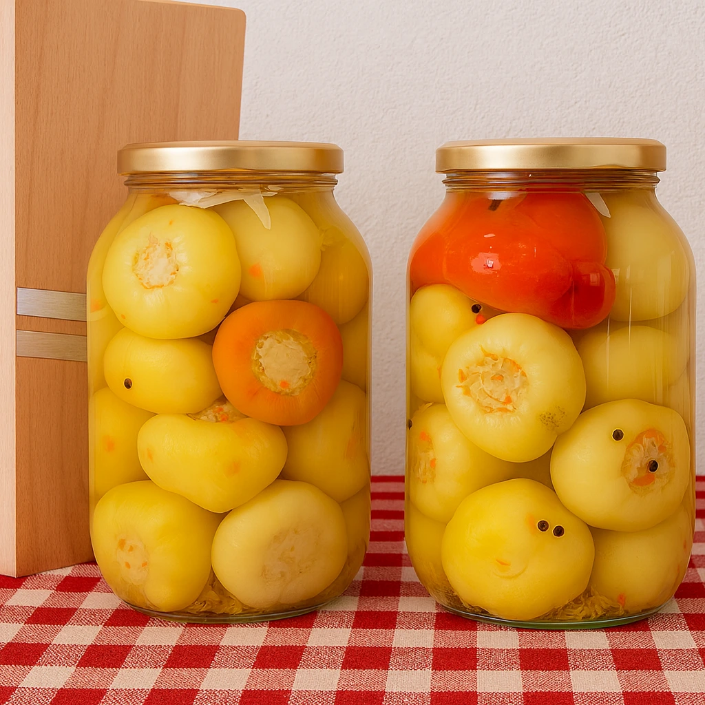 Paprike punjene kupusom – recept za zimnicu