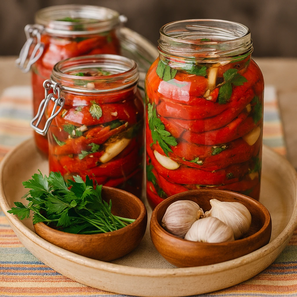 Peglane paprike – domaći recept za zimnicu od crvenih paprika
