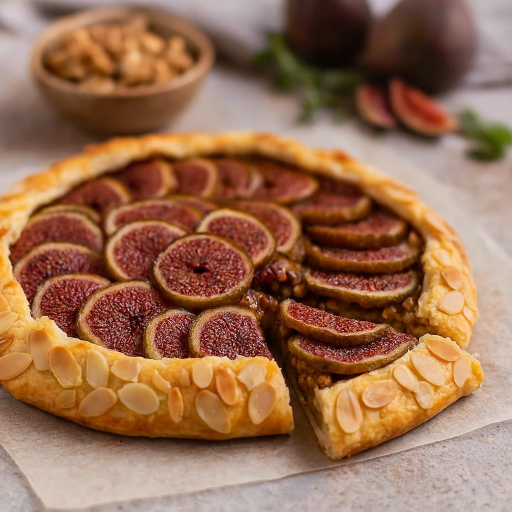 Galette sa smokvama i orasima – sočno i hrskavo prhko tijesto