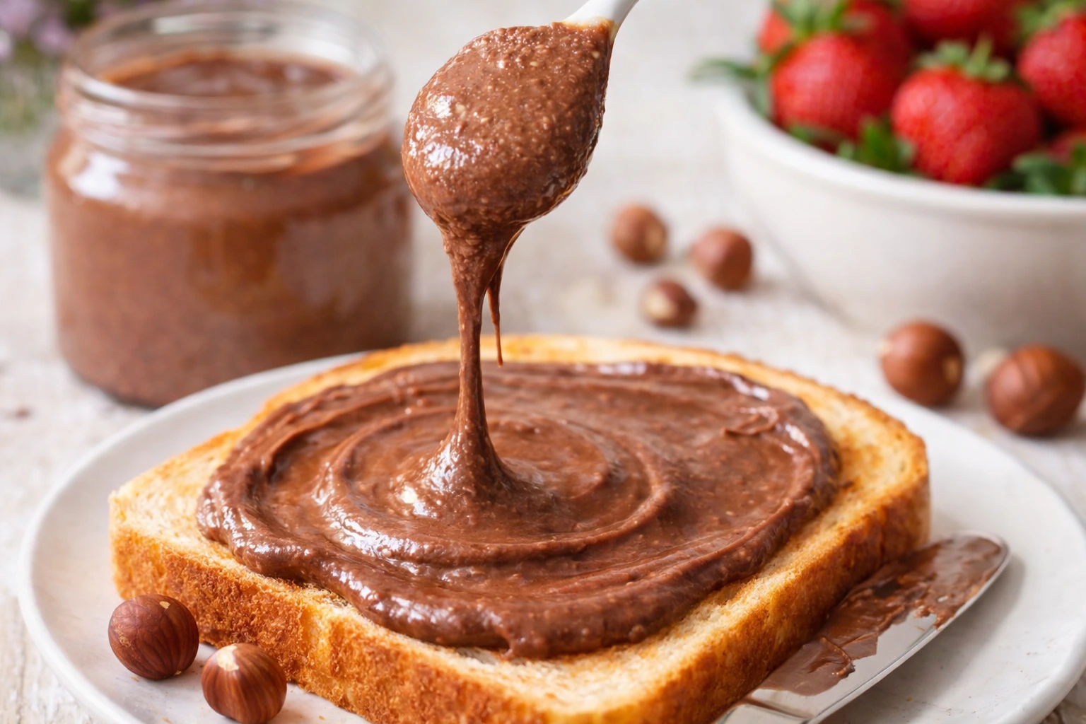 Domaća Nutella od 5 sastojaka – Gotova za 10 minuta