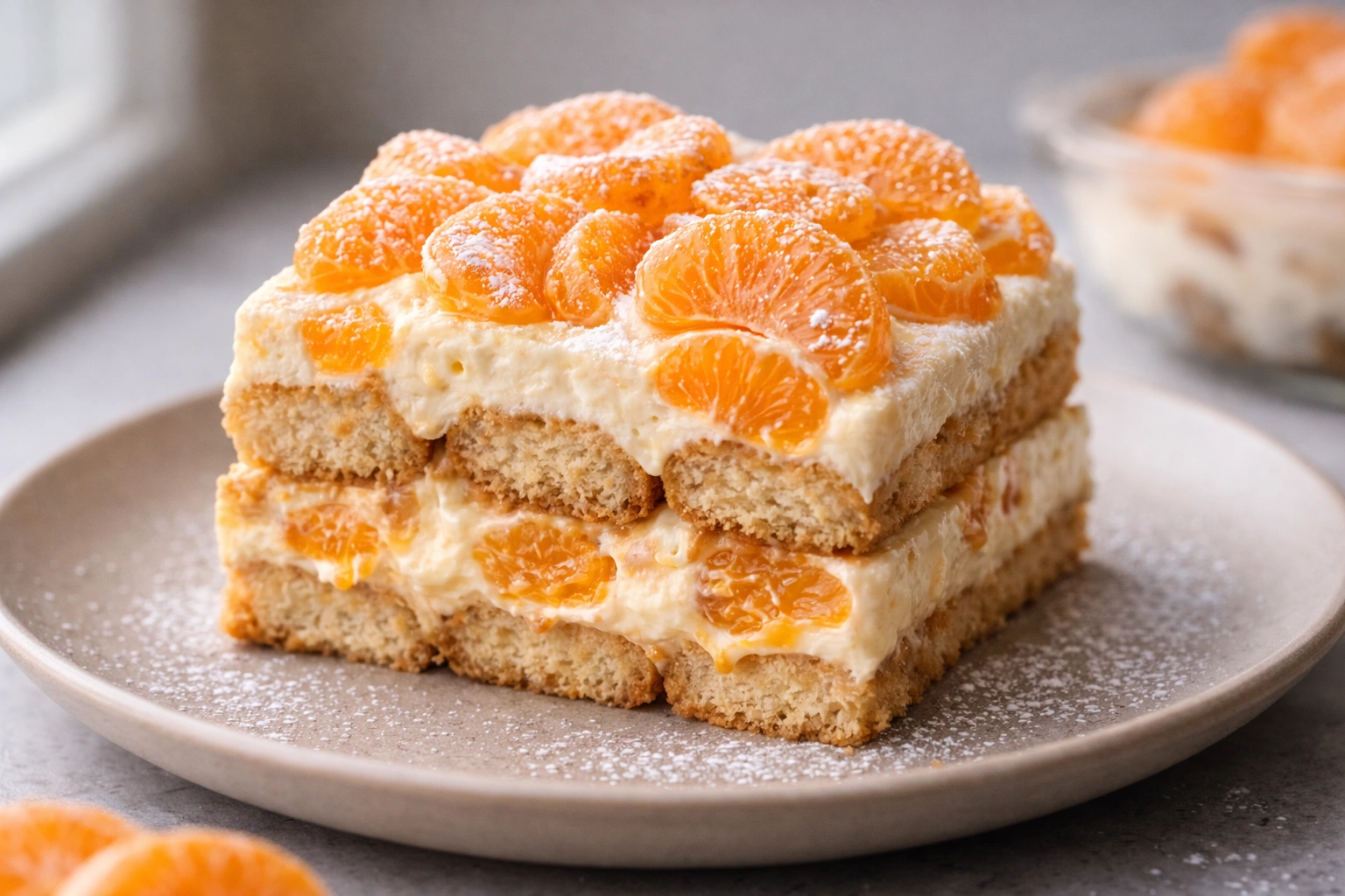 Tiramisu od mandarina – Lagan, osvježavajući i gotov bez pečenja