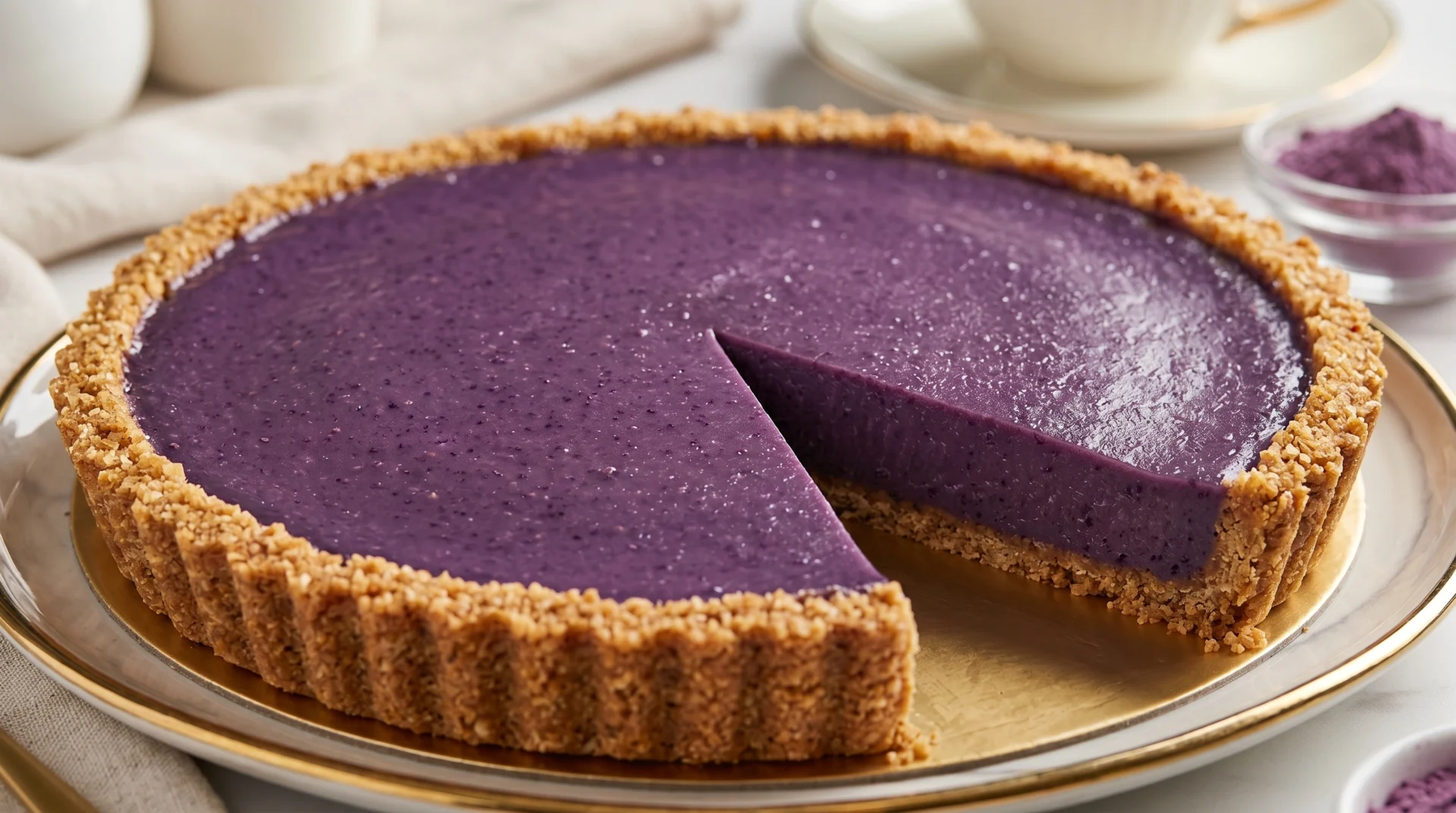Zdrava torta od borovnica bez pečenja: Kremasti raw desert s indijskim orahom
