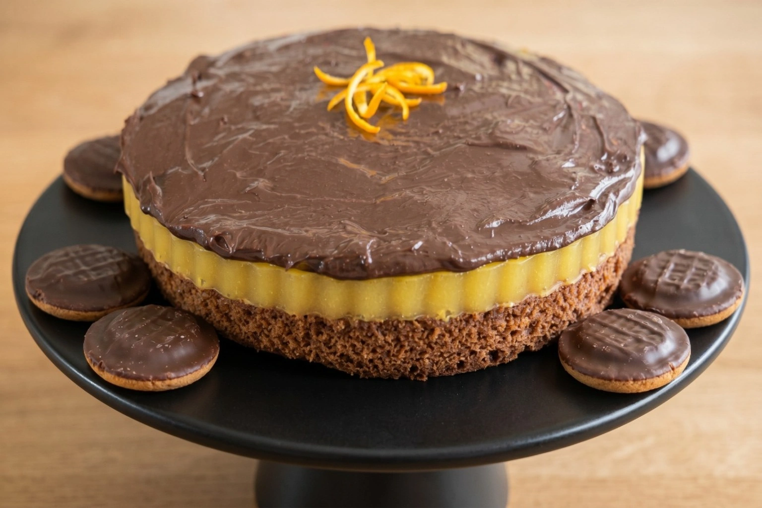 Vegan jaffa torta sa želeom od naranče: Gigantski kolač bez jaja i mlijeka