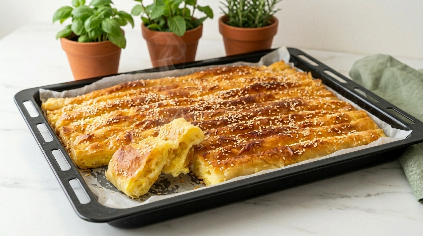 Pita sa sirom od gotovih kora: Provjereni recept za doručak ili večeru