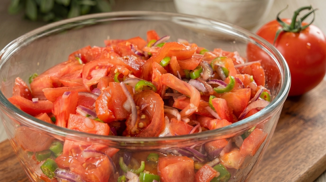 Salata od rajčice koju ćeš umakati kruhom do zadnje kapi